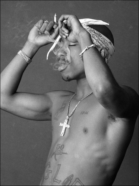 Tupac's Tattoo There are apocryphal stories around that the tattoo's
